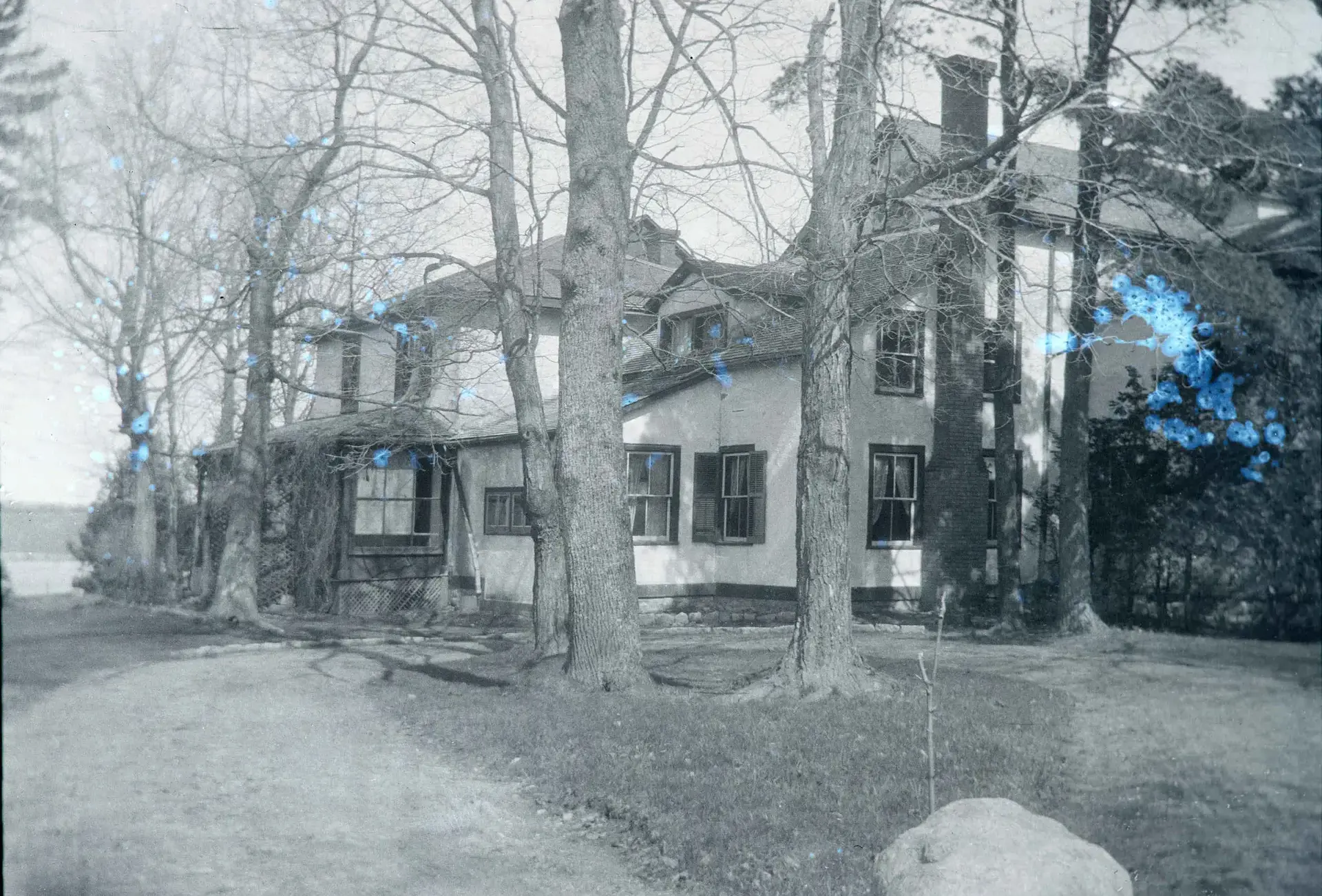 Archival photograph of head's residence