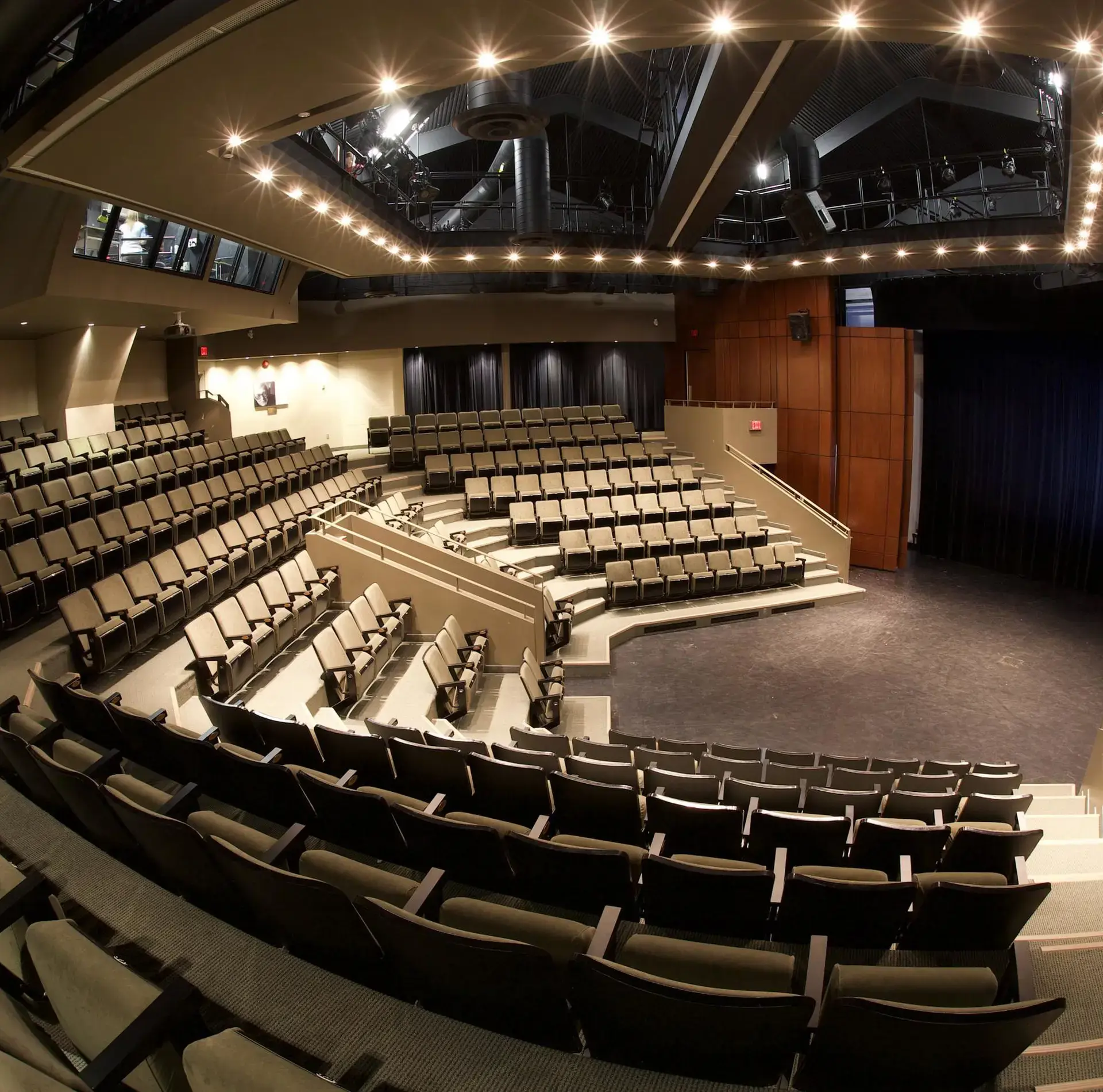 An empty theater