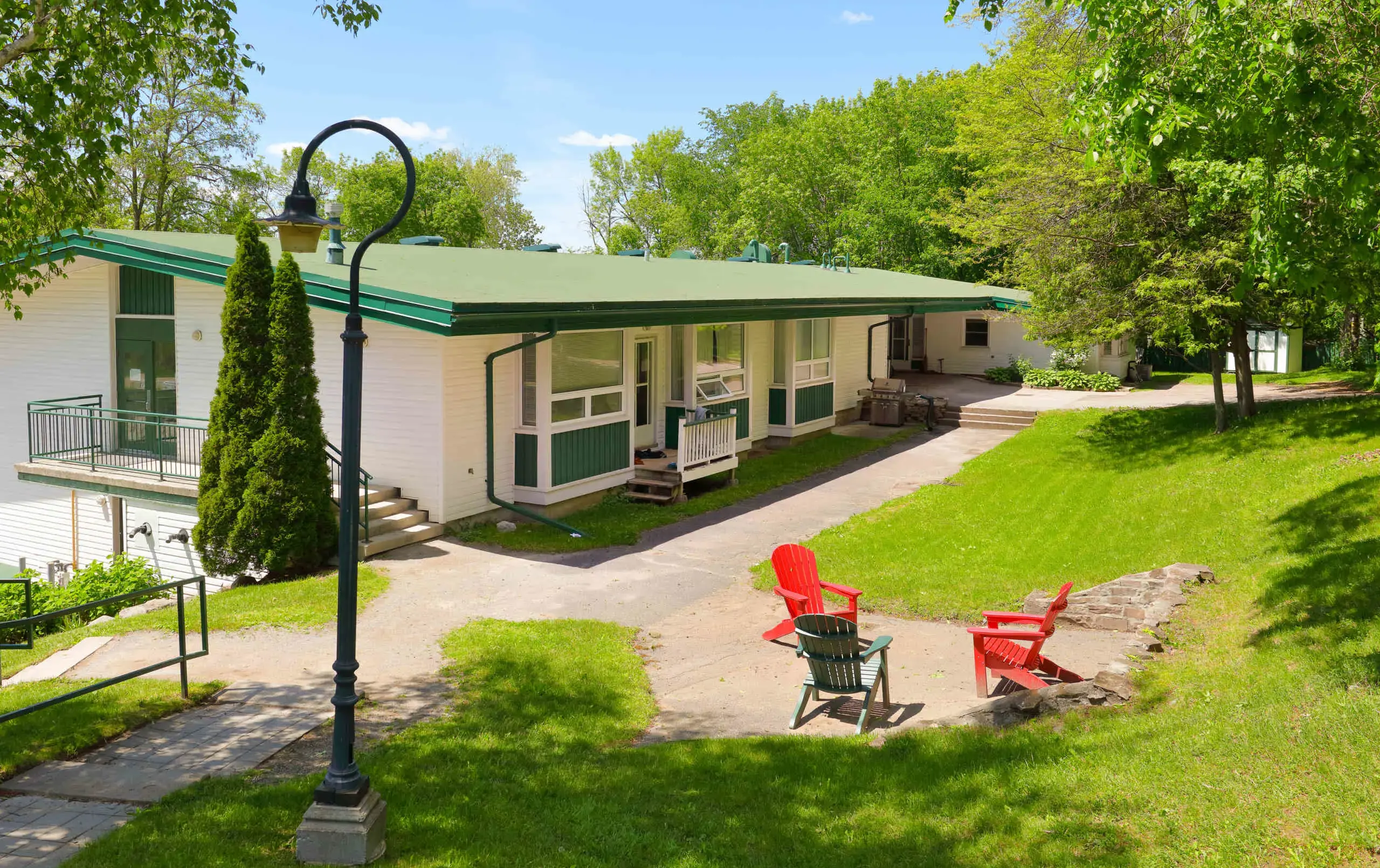 Exterior shot of Colebrook House