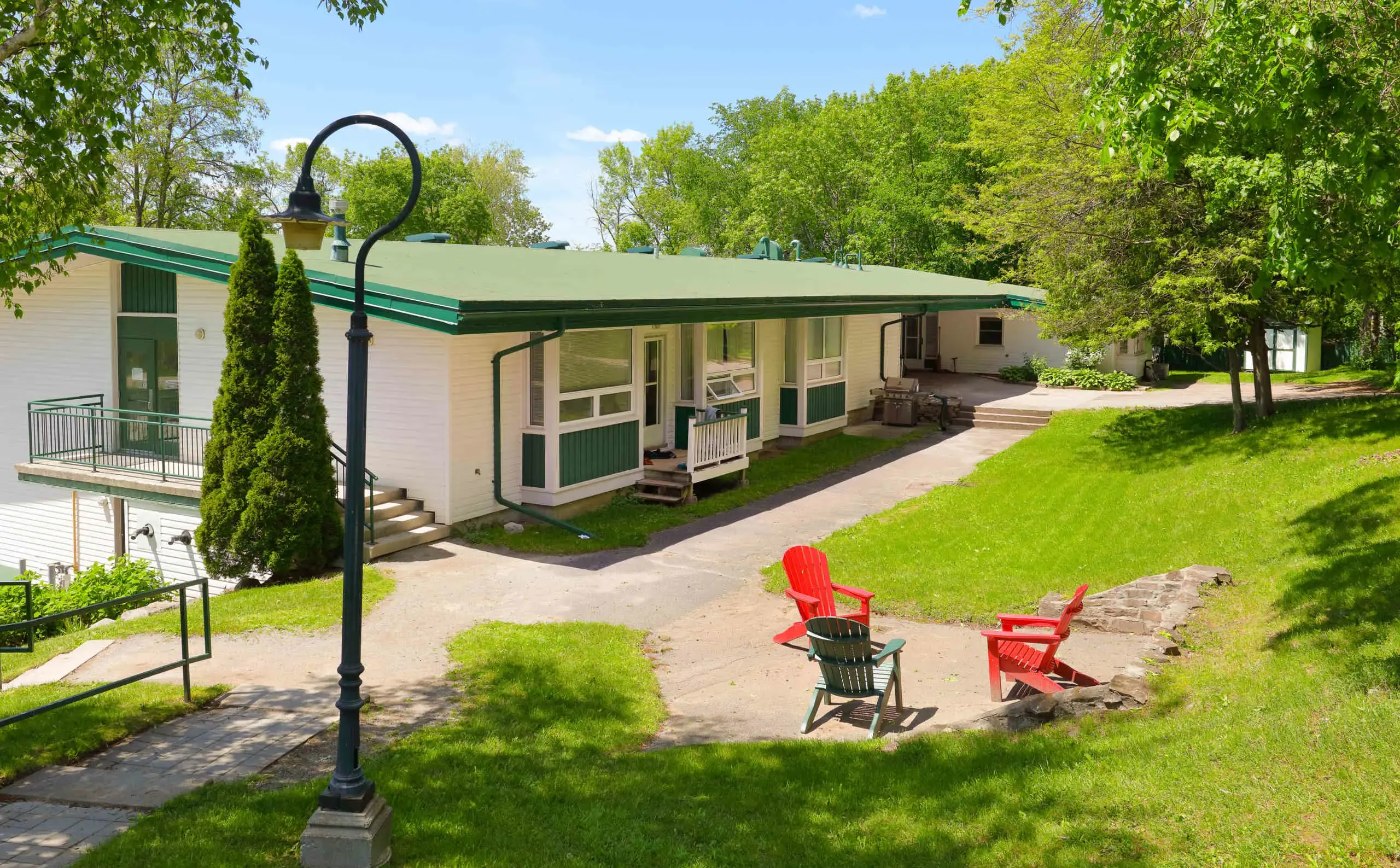 Exterior shot of Colebrook House