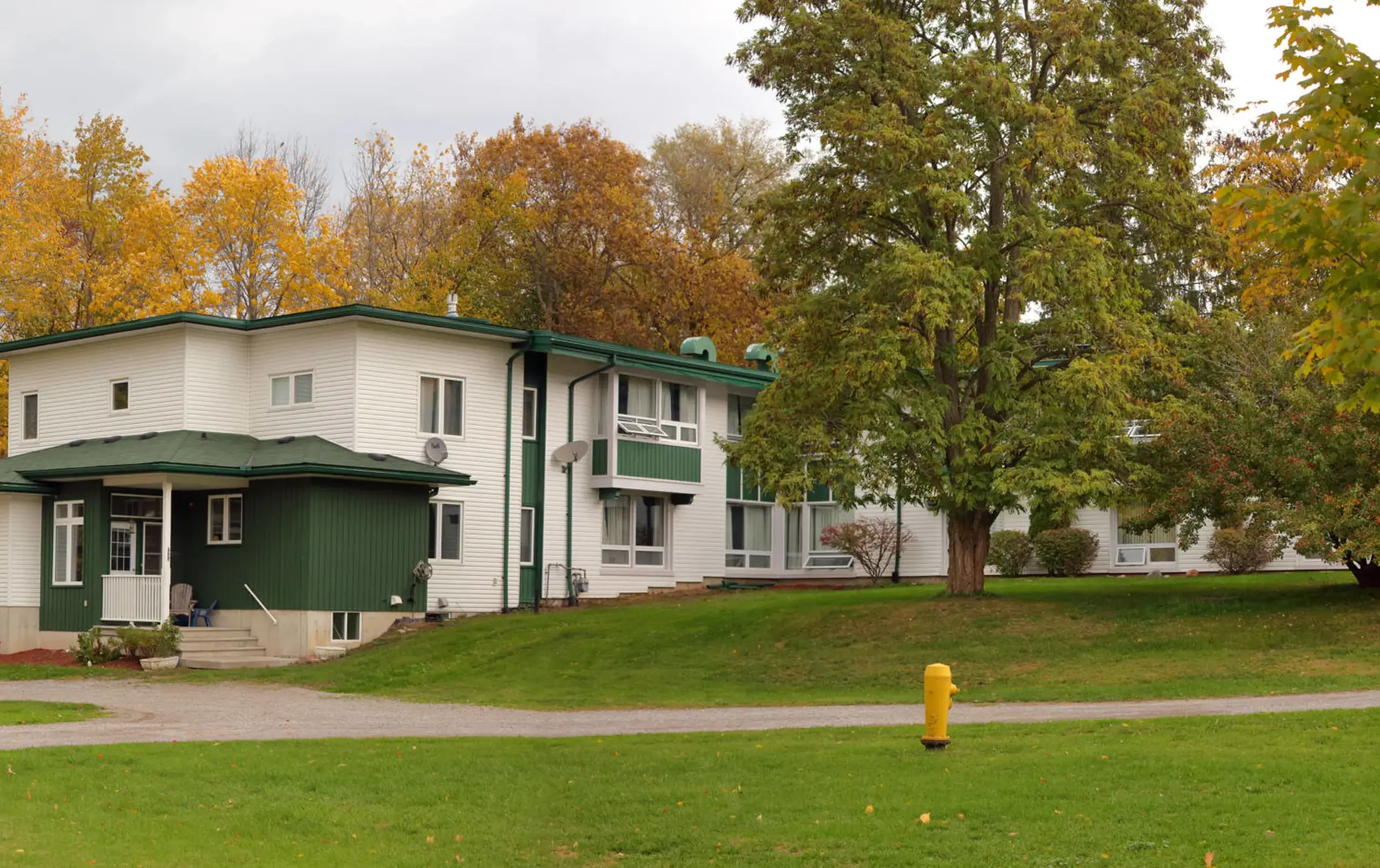 Exterior shot of Colebrook House