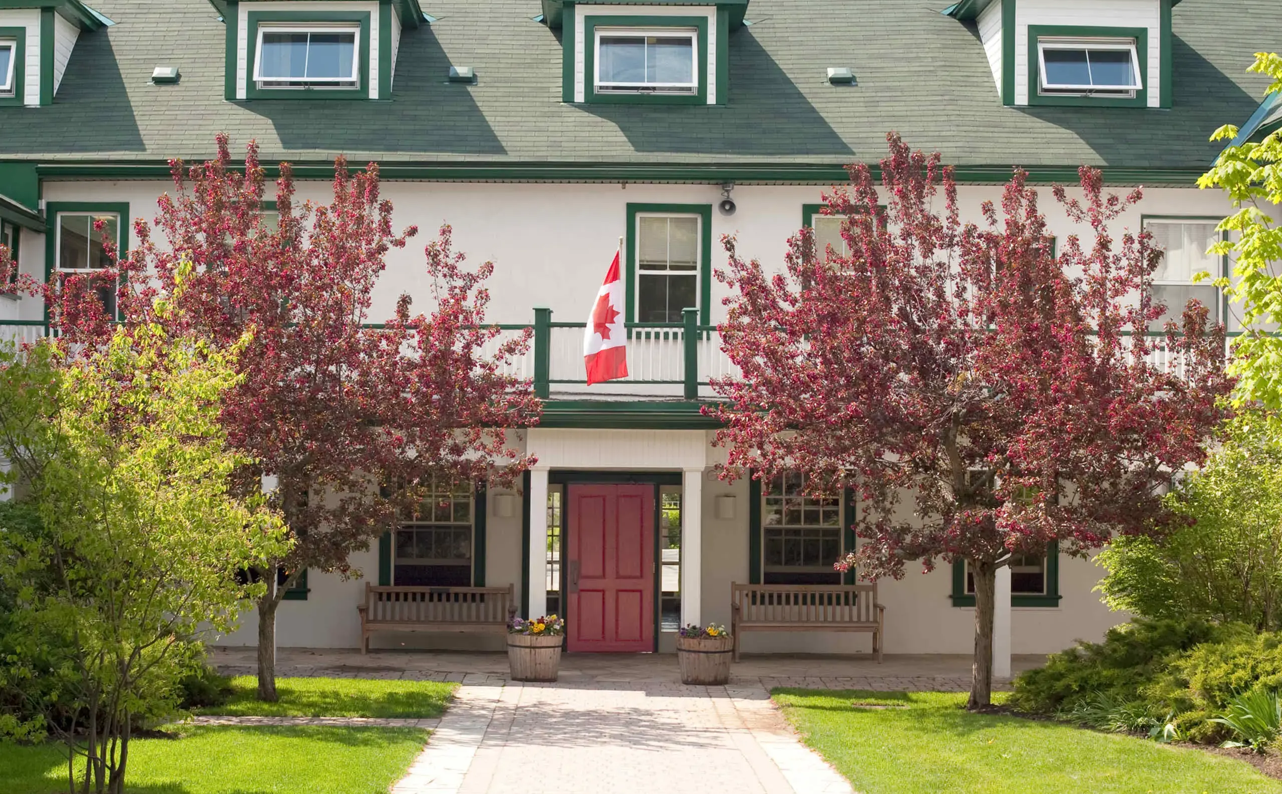 Exterior shot of Grove House