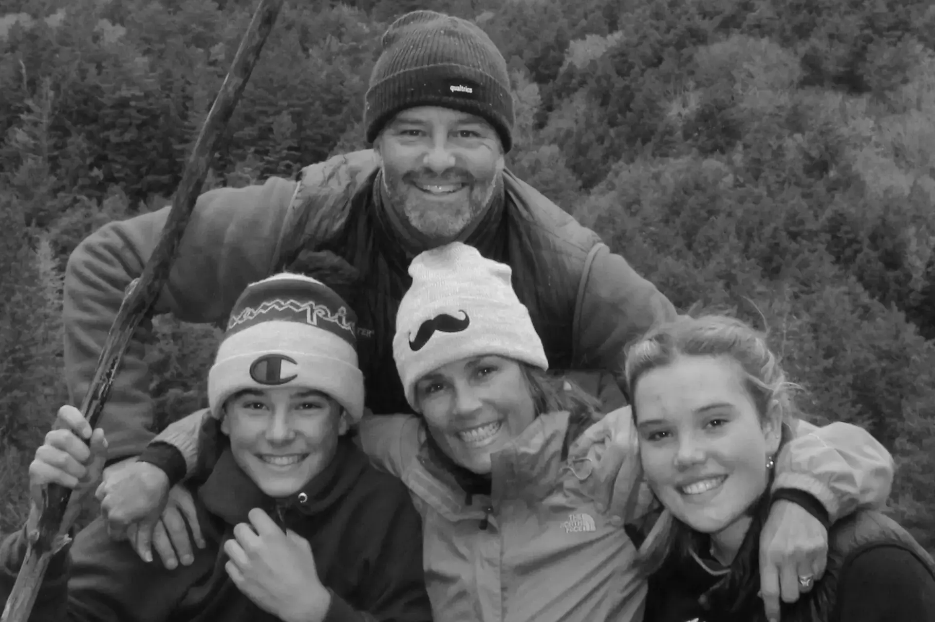 Family photograph of the Cantelons