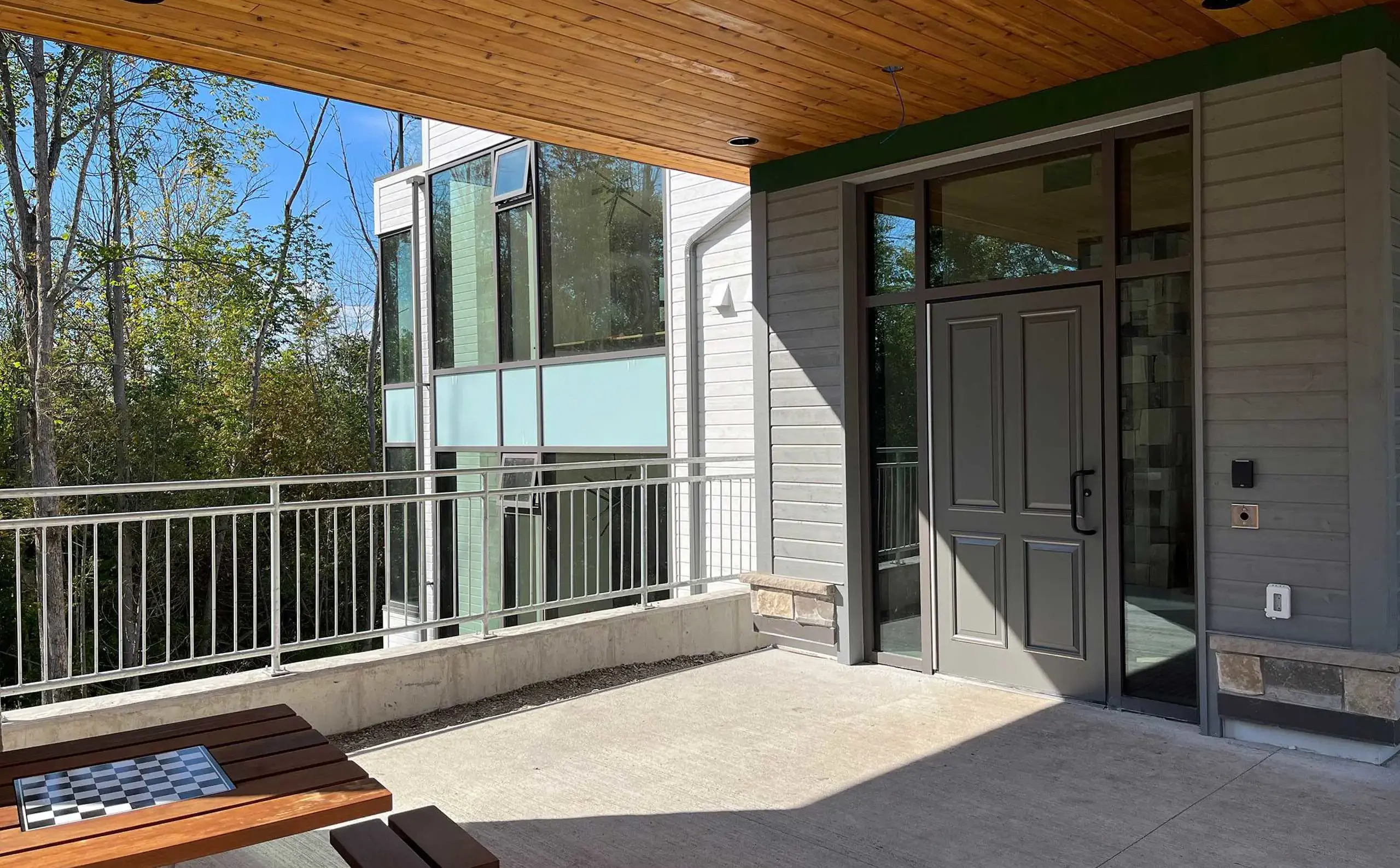 Entrance to Parent House building