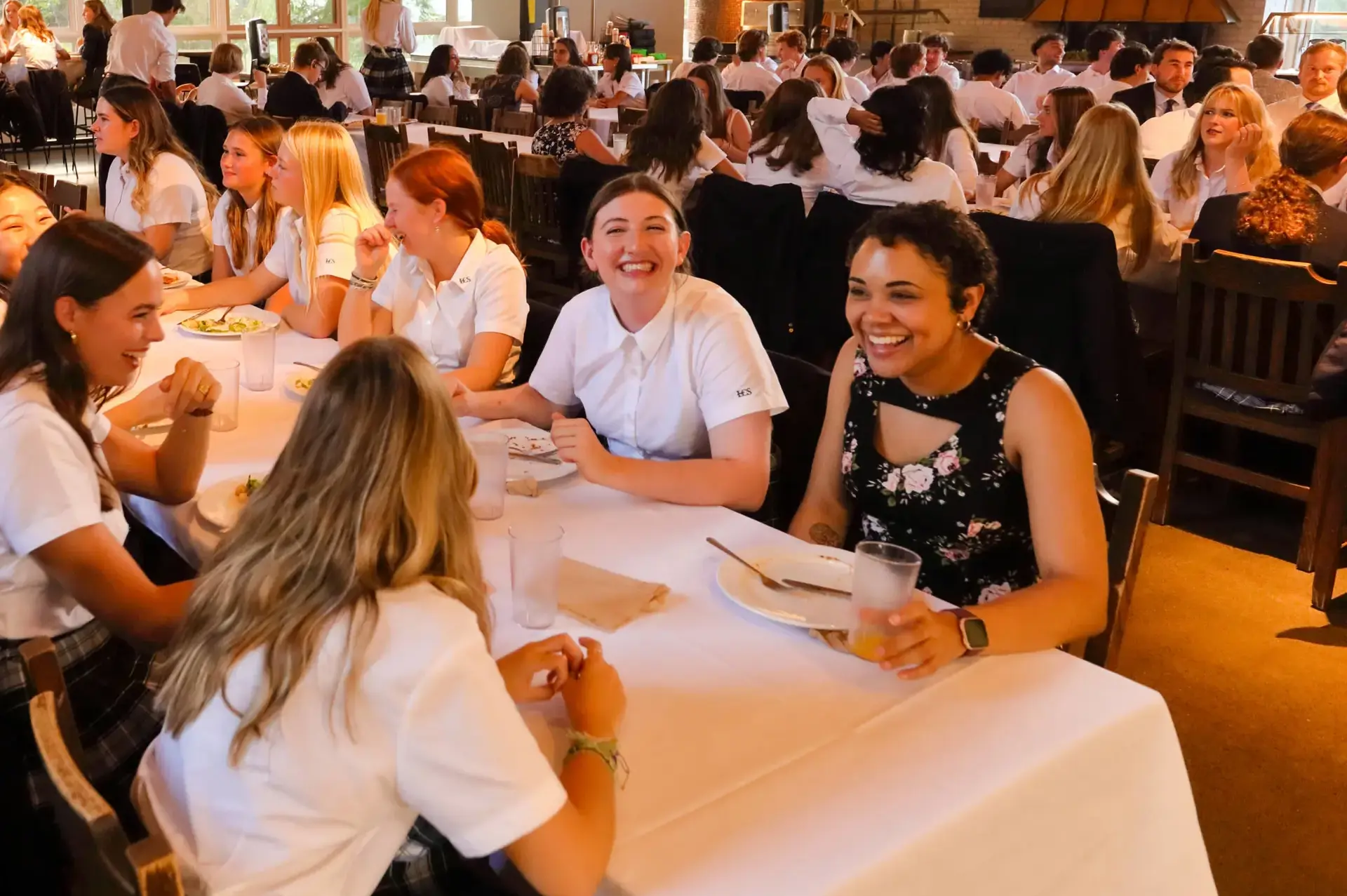 Melissa Taylor at a dinner