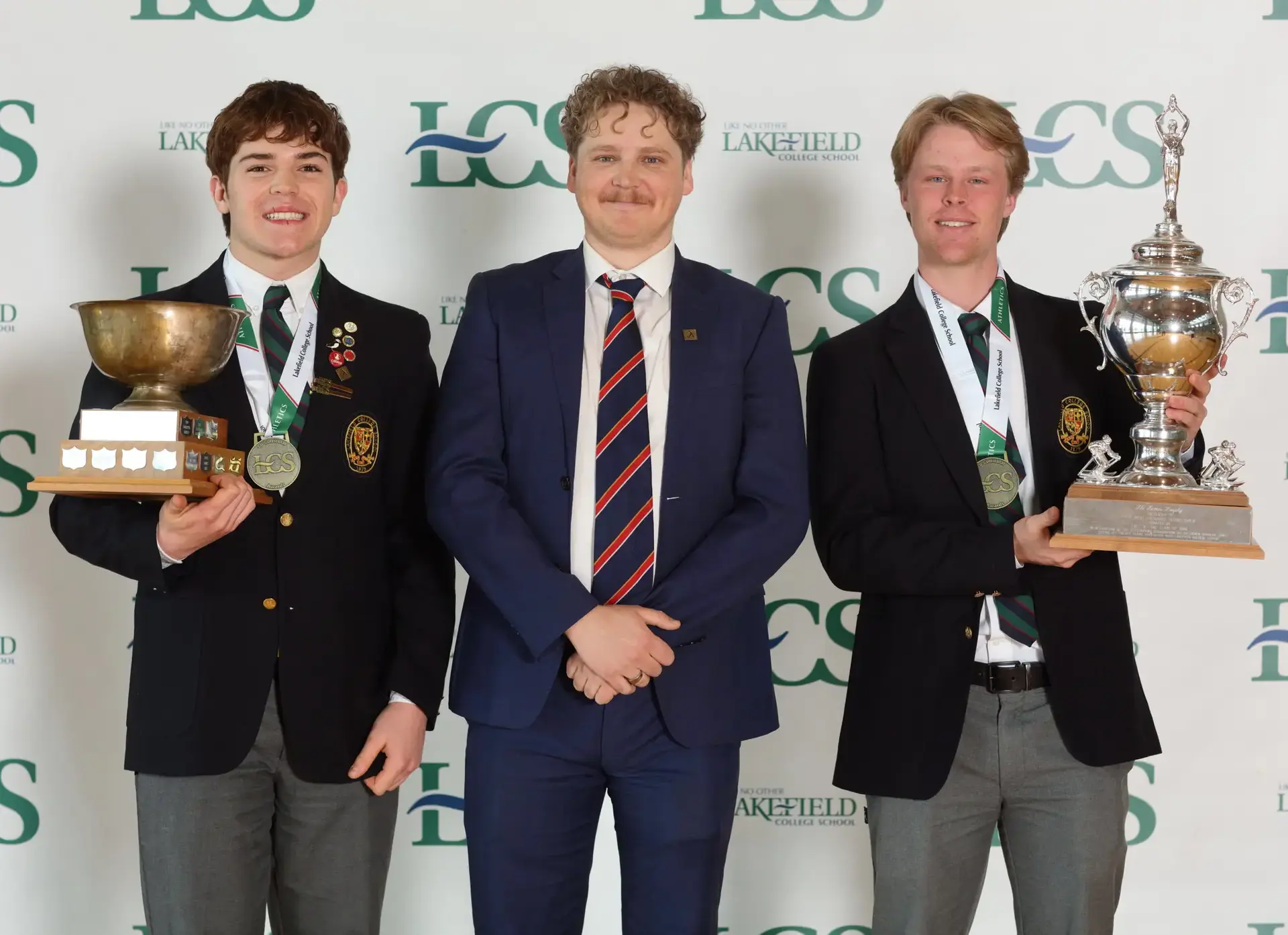Award recipients at Winter Co-Curricular Awards