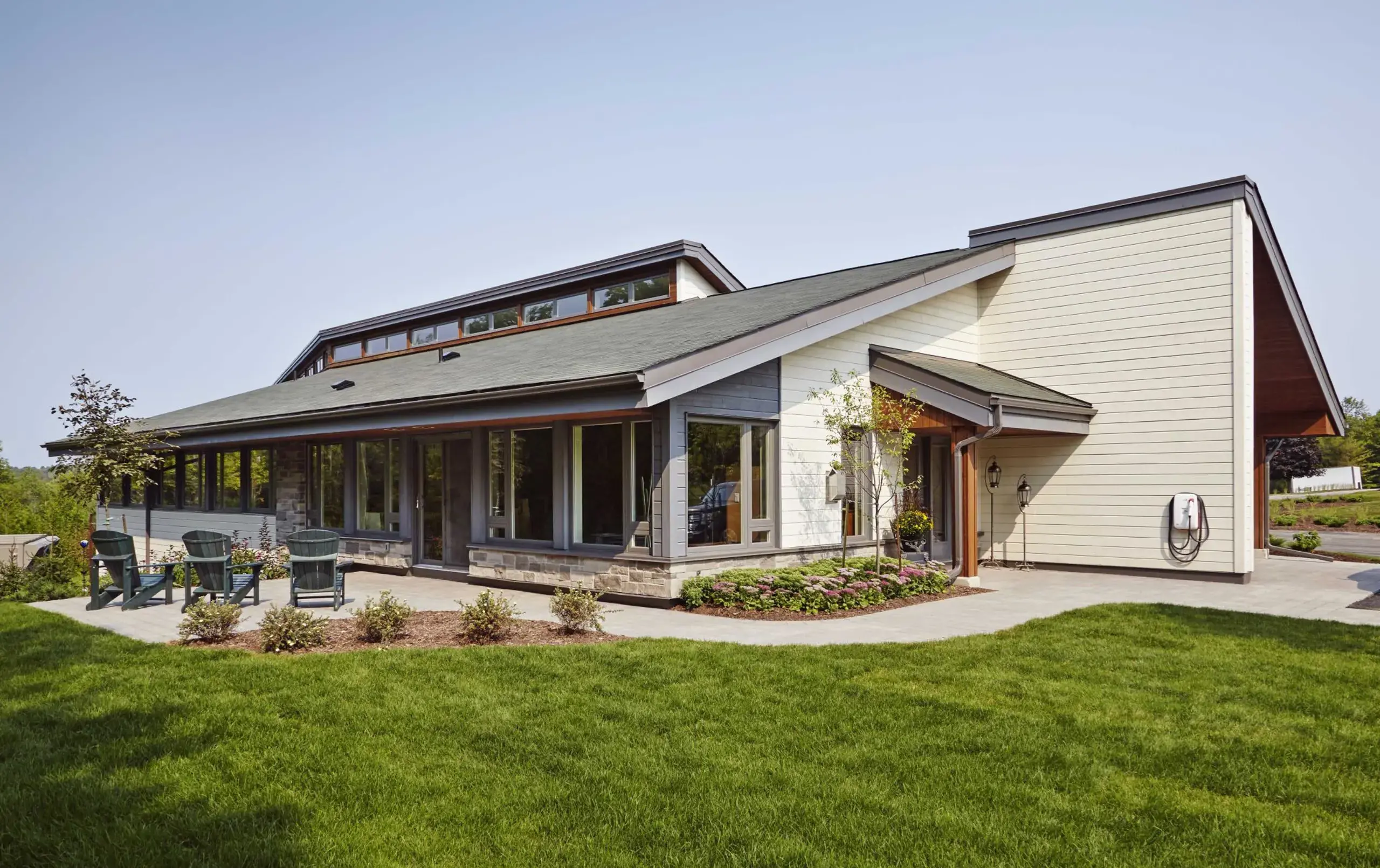 Exterior shot of Uplands House